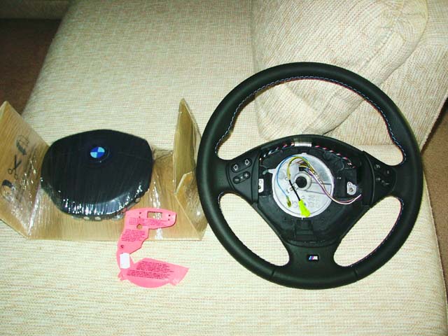 Bmw steering wheel fitment #3