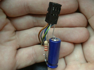Photo 6. Connector with Parts Attached