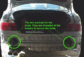 How to remove bmw e39 rear bumper